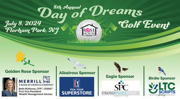 Rose House 2024 golf event sponsors