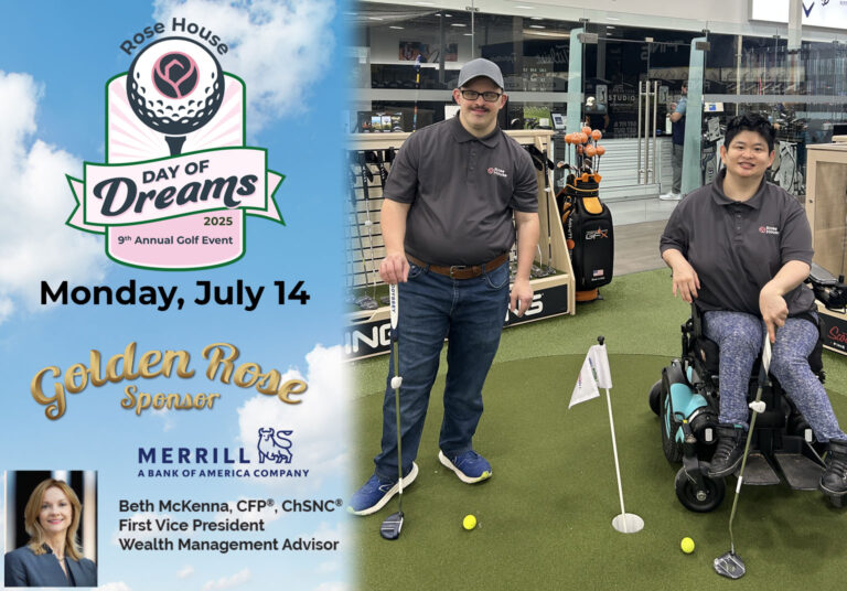 Rose House 9th annual "Day of Dreams" golf event, sponsored by Merrill | Beth McKenna