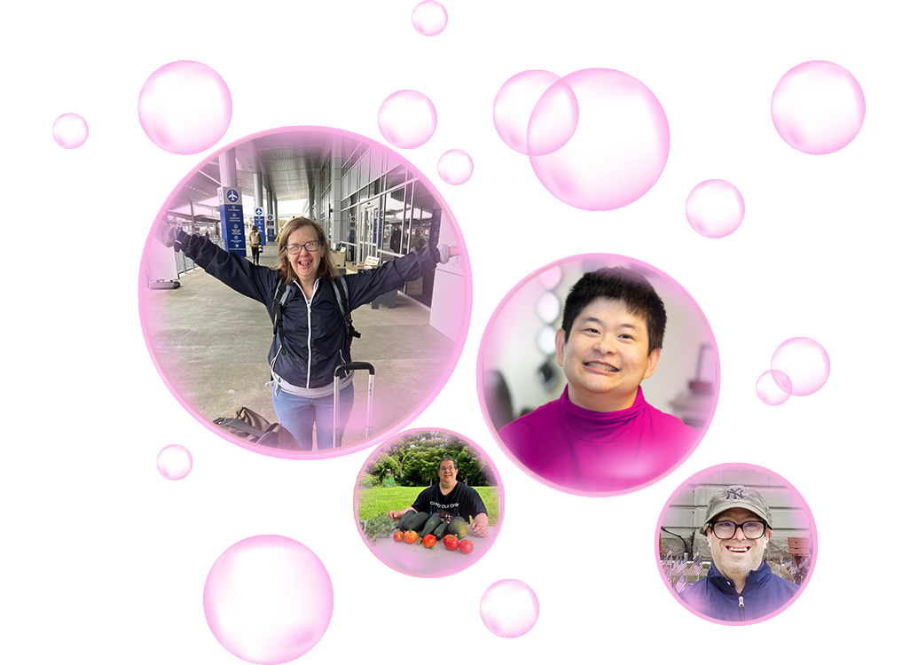 Happy Rose House Residents living their best lives