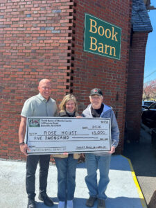 Rose House receives a generous donation from Thrift Barns of Morris County