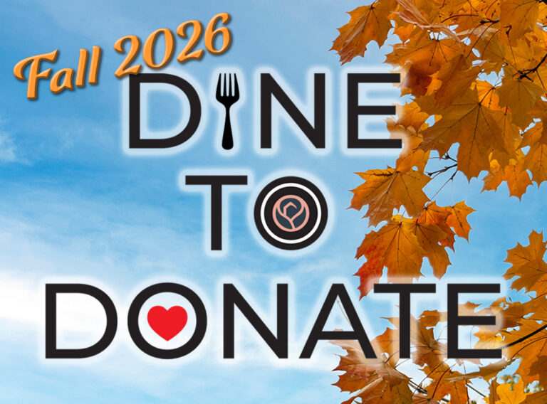 Rose House Dine to Donate Events: Fall 2026