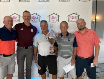 The Rose House 2022 Day of Dreams Golf and Dinner Fundraiser Event - first place winner